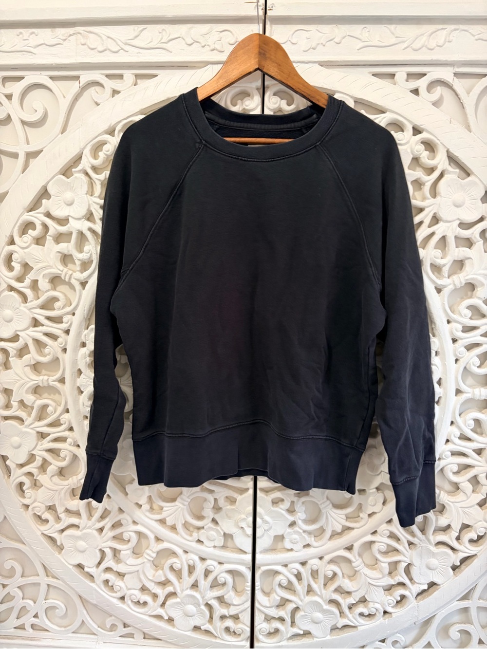 Zadig & Voltaire Black Faded VOLTAIRE Sweatshirt Size M